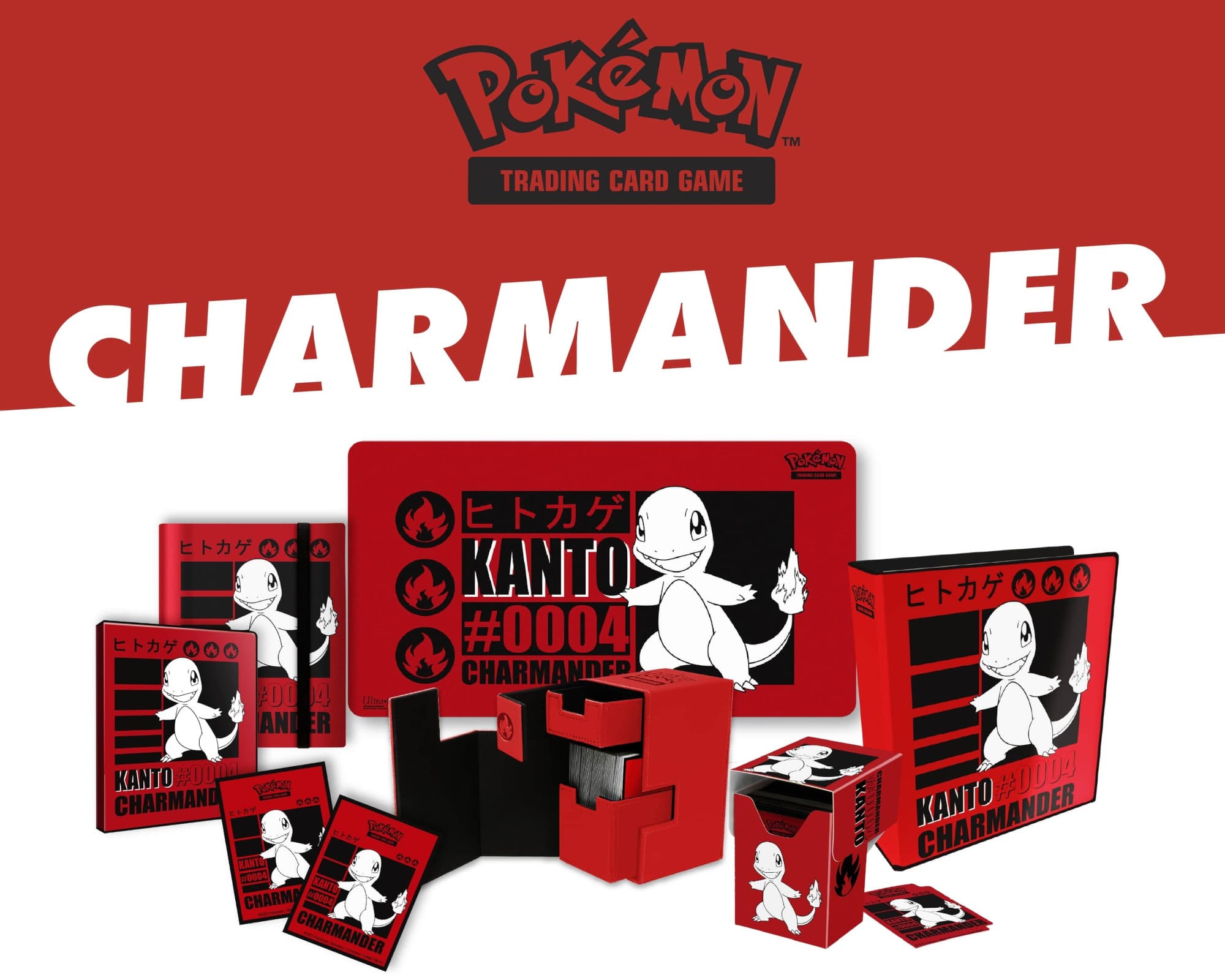 Ultra-Pro-Pokémon-Karten-Zubehör-Glumanda-Serie-TCG-Sammelkartenspiel-2025