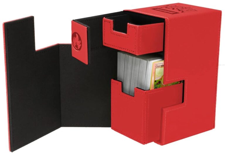 Ultra-Pro-Pokémon-Playmat-M2-Alcove-Tower-Deck-Box-Charmander-Glumanda-Kanto-2025-neu