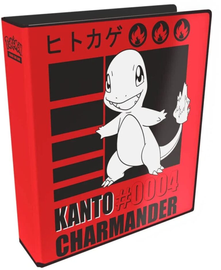 Ultra-Pro-Pokémon-Sammelordner-Charmander-Glumanda-Kanto-2025-neu