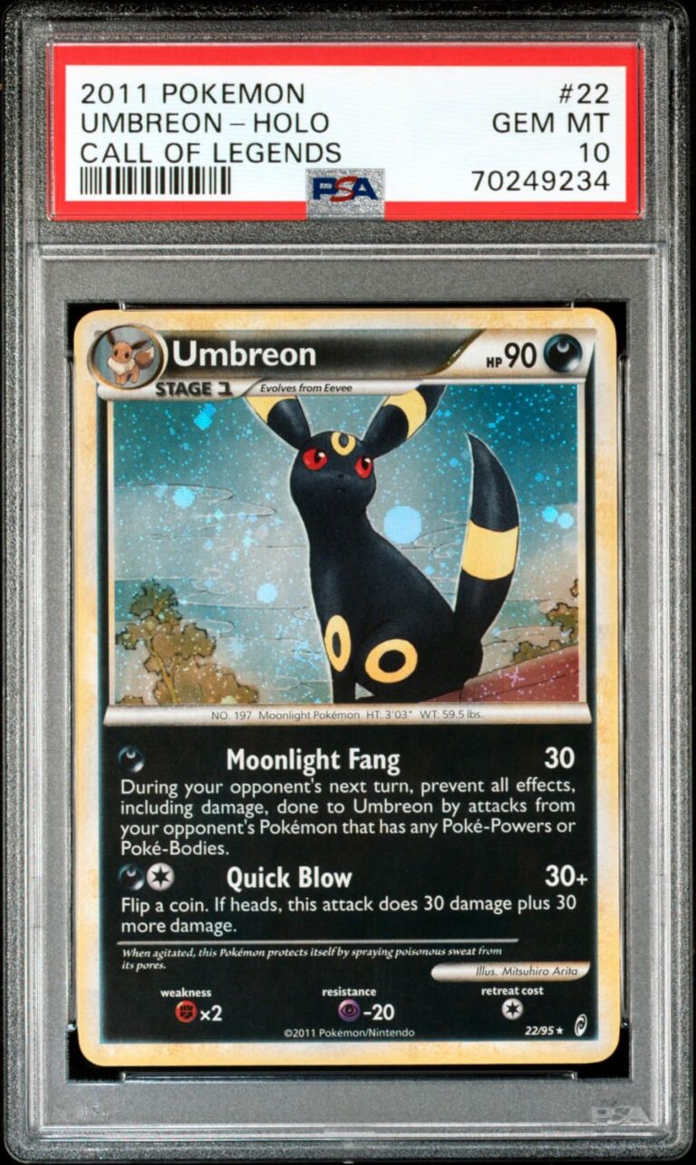 Umbreon-Nachtara-22-95-Call-of-Legends-Pokémon-Karte-PSA-10-Englisch