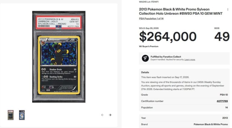 Umbreon-Nachtara-BW93-Holo-Promo-Pokémon-Karte-PSA-10-Preis-Wert-Oktober-2026