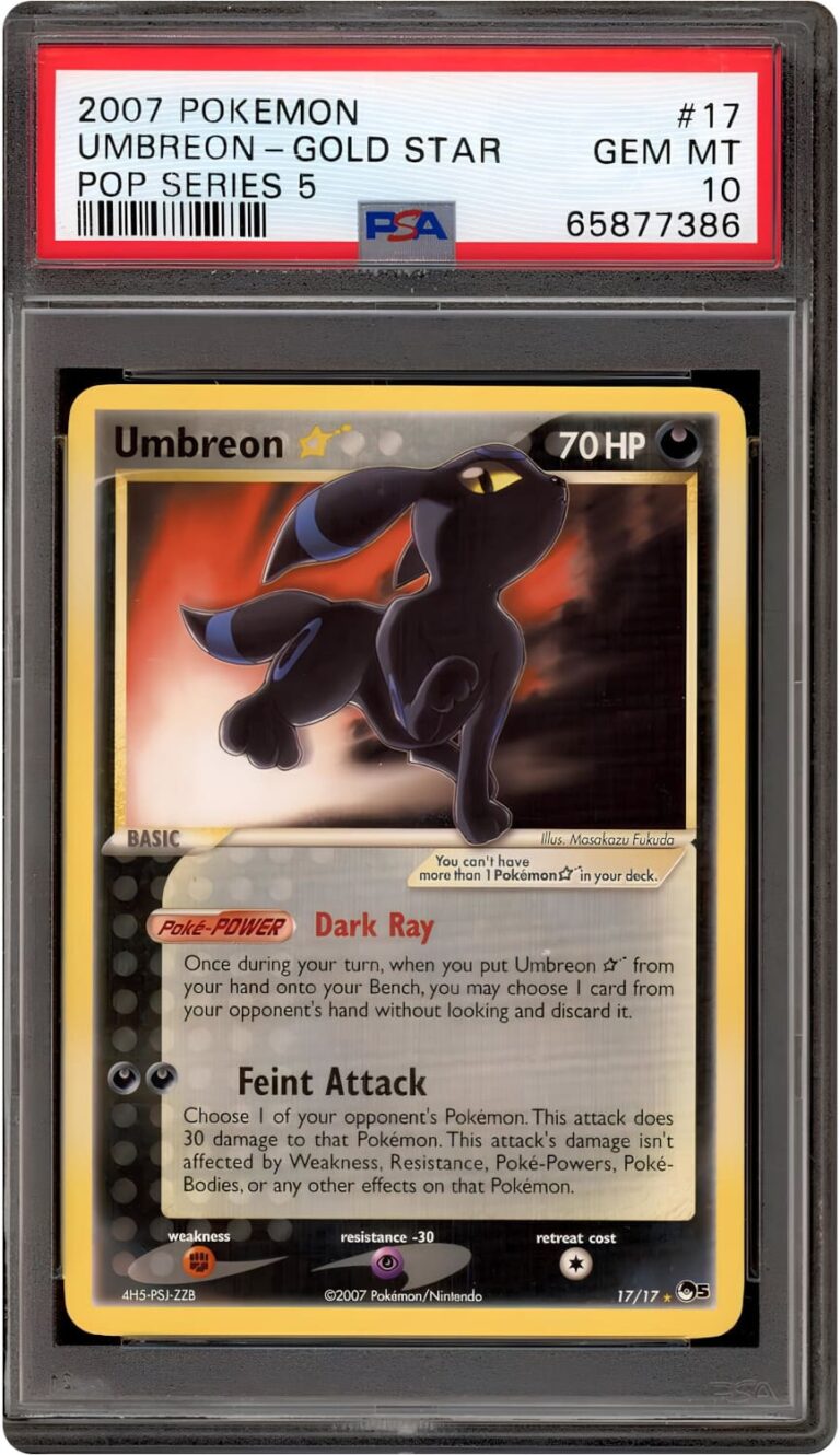 Umbreon-Nachtara-Goldstar-17-17-Pop-Series-5-Pokémon-Karte-Englisch-PSA-10
