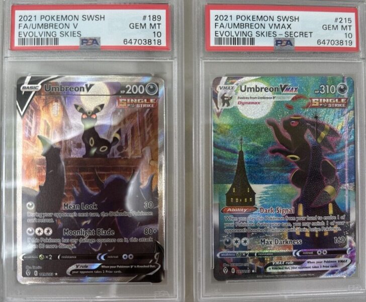 Umbreon-V-VMAX_Alternate-Art_Evolving-Skies_PSA-10_Pokémon-Karte