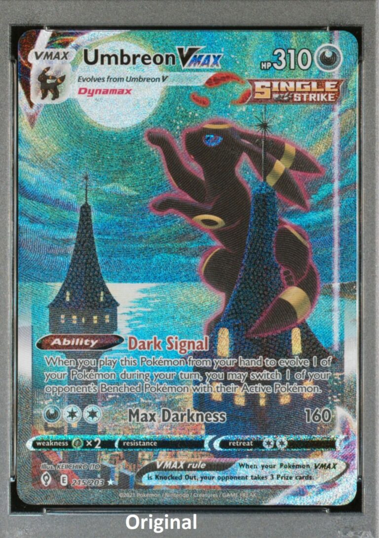 Umbreon-VMAX-Alternate-Art-215-203-Evolving-Skies-Original-Pokémon-Karte