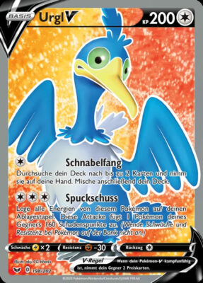 Urgl-V-198-Schwert-Schild-Pokémon-Karte