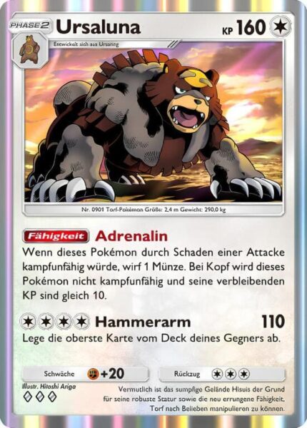 Ursaluna-058-069-B3b-Wunder-des-Alltags-Pokémon-TCG-Sammelkartenspiel-Pocket-Karte-Deutsch