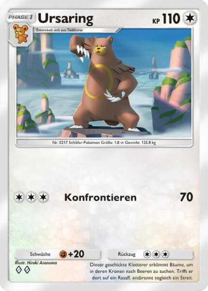 Ursaring-057-069-B3b-Wunder-des-Alltags-Pokémon-TCG-Sammelkartenspiel-Pocket-Karte-Deutsch