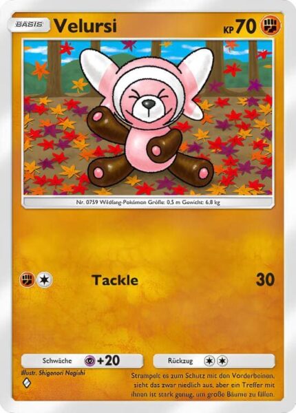 Velursi-090-155-B3-Pulsierende-Aura-Pokémon-TCG-Sammelkartenspiel-Pocket-Karte-Deutsch