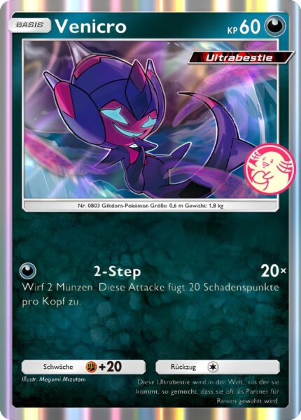 Venicro-082-P-A-Promo-Karte-Pokémon-TCG-Sammelkartenspiel-Pocket-Deutsch