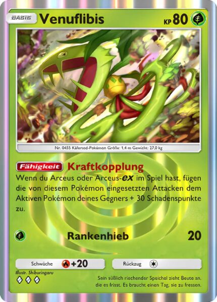 Venuflibis-009-075-A2a-Licht-des-Triumphs-Pokémon-TCG-Sammelkartenspiel-Pocket-Karte