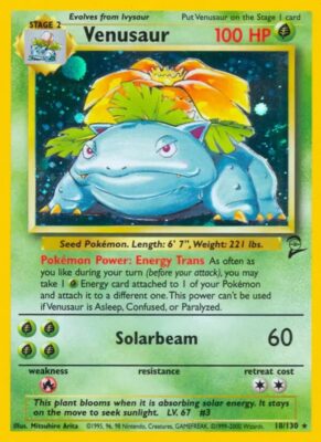 Venusaur-Bisaflor_18-130_Base-Set-2_Pokémon-Karte_Englisch