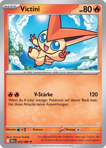 Victini-012-086-BLK-DE-Schwarze-Blitze-Pokémon-Karte-Karmesin-Purpur-Deutsch