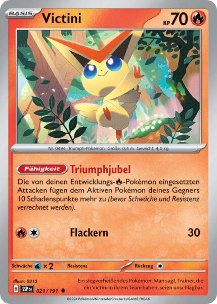 Victini-021-191-SSP-DE-Karmesin-Purpur-Stürmische-Funken-Pokémon-Karte-Deutsch-TCG