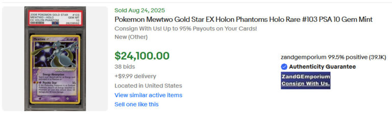 Vintage-Pokémon-Karten-erzielen-Rekordpreise-Höchstwerte-Mewtwo-Goldstar