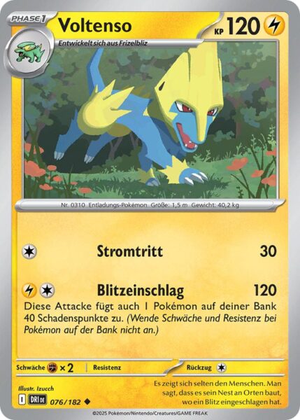 Voltenso-076-182-Ewige-Rivalen-Pokémon-Karte-Karmesin-Purpur-Deutsch