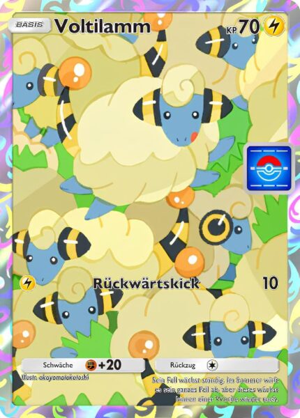 Voltilamm-015-P-B-Promo-Karte-Pokémon-TCG-Sammelkartenspiel-Pocket-Deutsch
