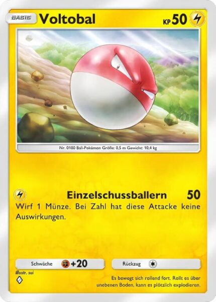 Voltobal-055-155-B3-Pulsierende-Aura-Pokémon-TCG-Sammelkartenspiel-Pocket-Karte-Deutsch