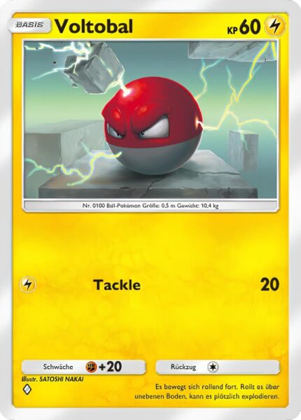 Voltobal-099-Pokémon-TCG-Sammelkartenspiel-Pocket-Unschlagbare-Gene-Digitale-Karte-2024