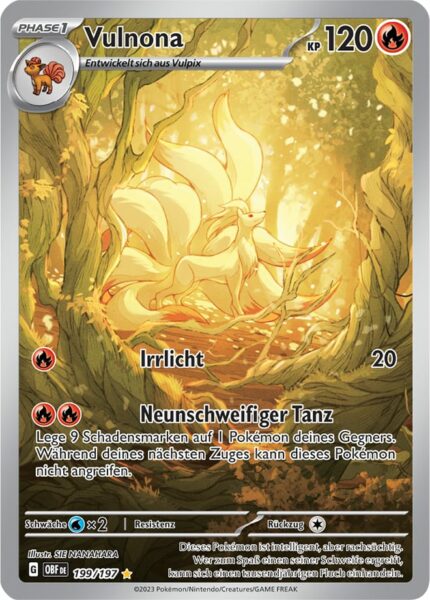 Vulnona_199-197_OBF_Obsidianflammen_Obsidian-Flames_Pokémon-Karte_Deutsch
