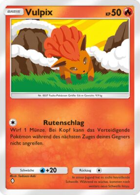 Vulpix-037-Pokémon-TCG-Sammelkartenspiel-Pocket-Unschlagbare-Gene-Digitale-Karte-2024