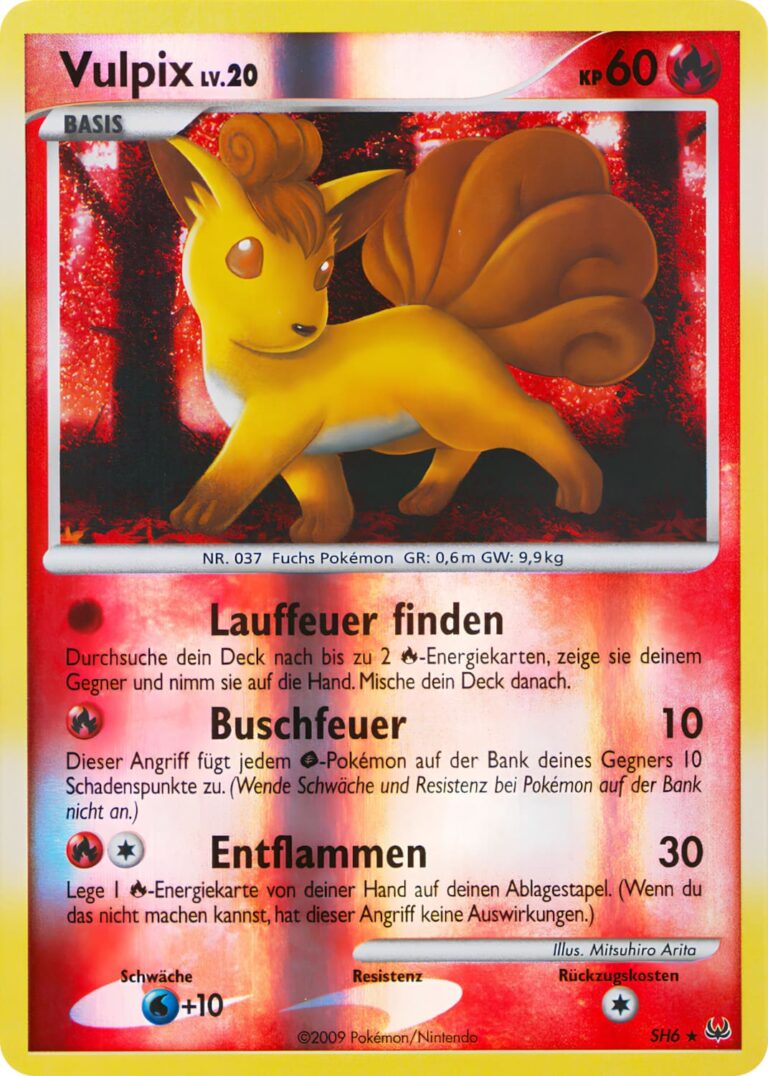 Vulpix-SH6-Shiny-Holo-Pokémon-Karte-Platin-Deutsch-2009