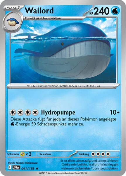 Wailord-JTG-DE-041-159-Karmesin-Purpur-Reisegefährten-Pokémon-Karte-Deutsch