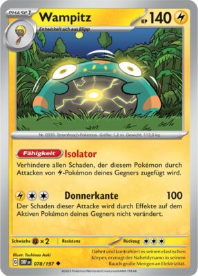 Wampitz_078-197_OBF_Obsidianflammen_Obsidian-Flames_Pokémon-Karte_Deutsch