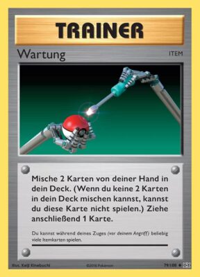 Wartung_79-108_XY-Evolution-Evolutions_Pokémon-Karte_Deutsch