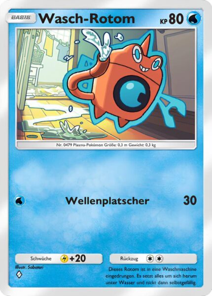Wasch-Rotom-047-207-Kollision-von-Raum-und-Zeit-Pokémon-TCG-Sammelkartenspiel-Pocket-Karte