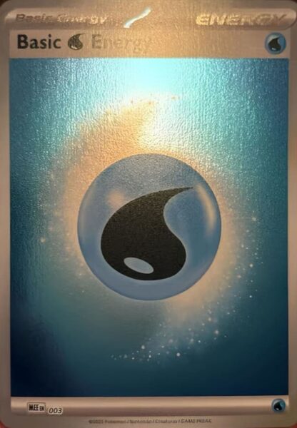 Wasser-Energie-Erhabene-Helden-Reverse-Holo-Pokémon-Karte-Englisch