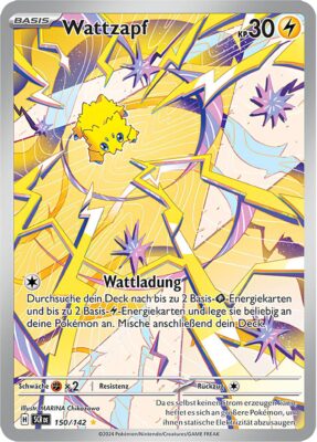 Wattzapf_150-142_SCR-DE_Stellarkrone_Illustration-Rare-Pokémon-Karte_Deutsch