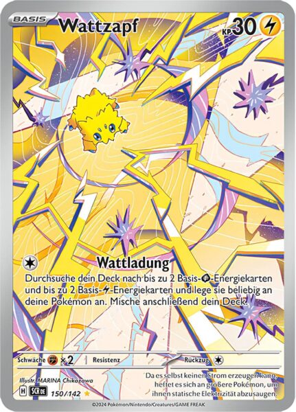 Wattzapf_150-142_SCR-DE_Stellarkrone_Illustration-Rare-Pokémon-Karte_Deutsch