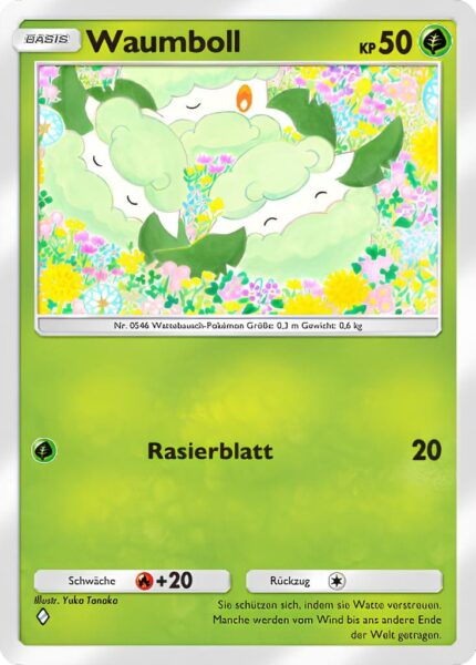 Waumboll-015-226-B1-Mega-Aufstieg-Pokemon-Karte-Deutsch-neu