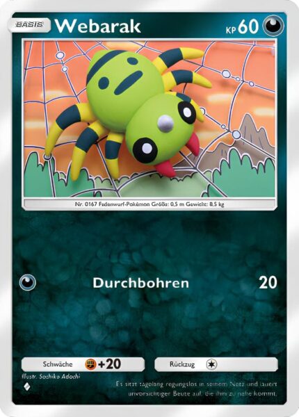 Webarak-110-161-Weisheit-von-Meer-und-Himmel-A4-Pokémon-TCG-Sammelkartenspiel-Pocket-Karte