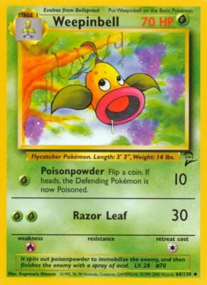 Weepinbel-Ultrigaria_64-130_Base-Set-2_Pokémon-Karte_Englisch