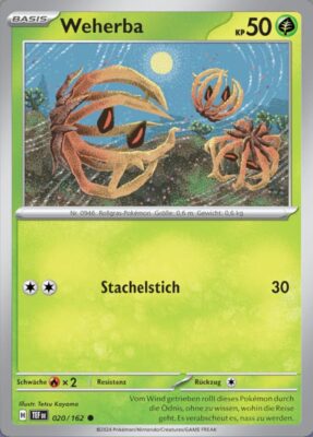Weherba_020-162_TEF-DE_Gewalten-der-Zeit_Temporal-Forces_Pokémon-Karte_Deutsch_TCG