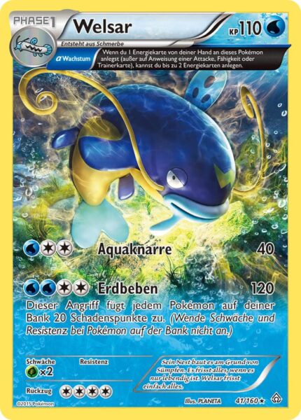 Welsar-41-160-XY-Protochock-Ewige-Gaben-Pokémon-Karte