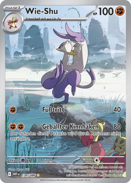 Wie-Shu-134-086-WHT-DE-Weiße-Flammen-Illustration-Rare-Pokémon-Karte-Karmesin-Purpur-Deutsch