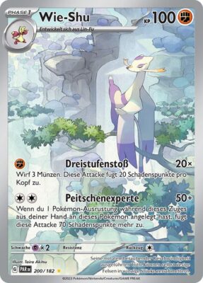 Wie-Shu-200-182-Karmesin-Purpur-Paradoxrift-Illustration-Rare-Pokémon-Karte