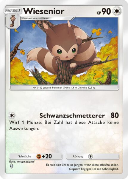 Wiesenior-139-161-Weisheit-von-Meer-und-Himmel-A4-Pokémon-TCG-Sammelkartenspiel-Pocket-Karte