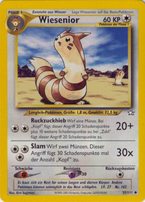 Wiesenior_35-111_Neo-Genesis_Pokémon-Karte_Deutsch