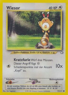Wiesor_71-111_Neo-Genesis_Pokémon-Karte_Deutsch
