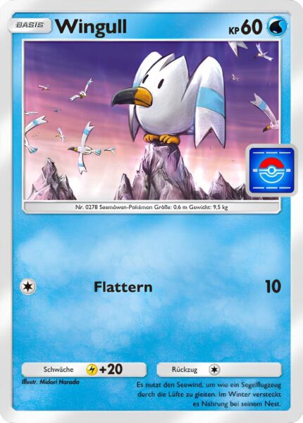 Wingull-090-P-B-Promo-Karte-Pokémon-TCG-Sammelkartenspiel-Pocket