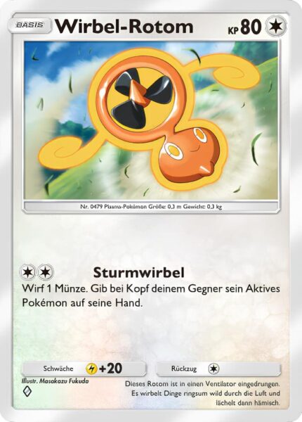 Wirbel-Rotom-142-207-Kollision-von-Raum-und-Zeit-Pokémon-TCG-Sammelkartenspiel-Pocket-Karte