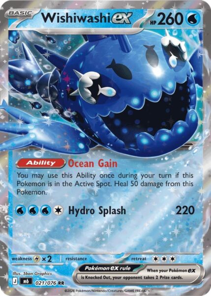 Wishiwashi-Lusardin-ex-Delta-Reign-Herrschaft-Pokémon-Karte-Englisch