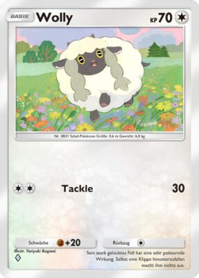 Wolly-214-Pokémon-TCG-Sammelkartenspiel-Pocket-Unschlagbare-Gene-Digitale-Karte-2024