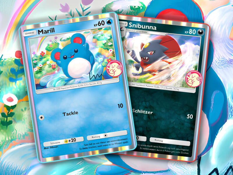 Wunderwahl-Event-Marill-Snibunna-Pokémon-TCG-Sammelkartenspiel-Pocket