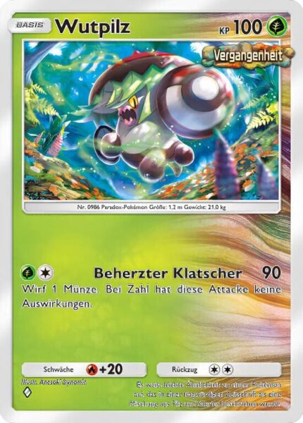 Wutpilz–003-074-B3a-Paradoxansturm-Pokémon-TCG-Sammelkartenspiel-Pocket-Karte-Deutsch