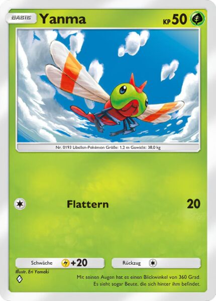 Yanma-006-207-Kollision-von-Raum-und-Zeit-Pokémon-TCG-Sammelkartenspiel-Pocket-Karte
