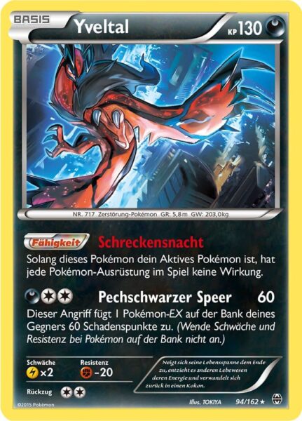 Yveltal-94-162-XY-TURBOstart-Pokémon-Karte-Deutsch